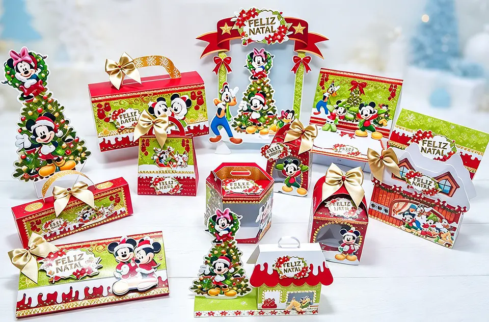 Arquivo de Corte do Mickey Natal 2 1