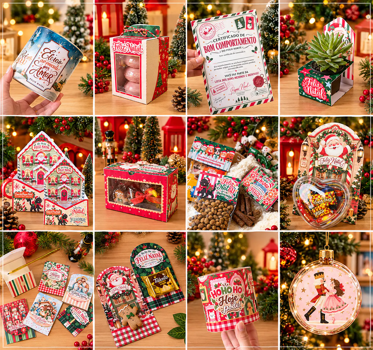 Arquivo de Corte Kit Combo Mimos Natal 2 1