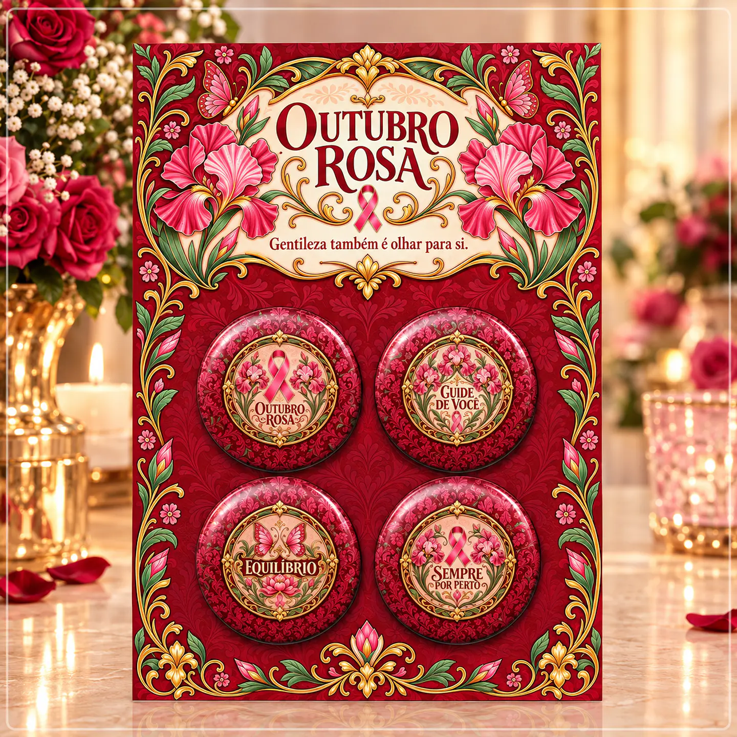 Arquivo de Corte Bottons Outubro Rosa 14 1