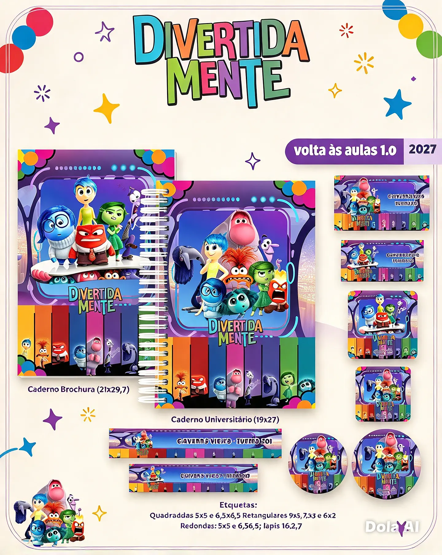 Encadernação - Coleção Escolar Divertidamente 1