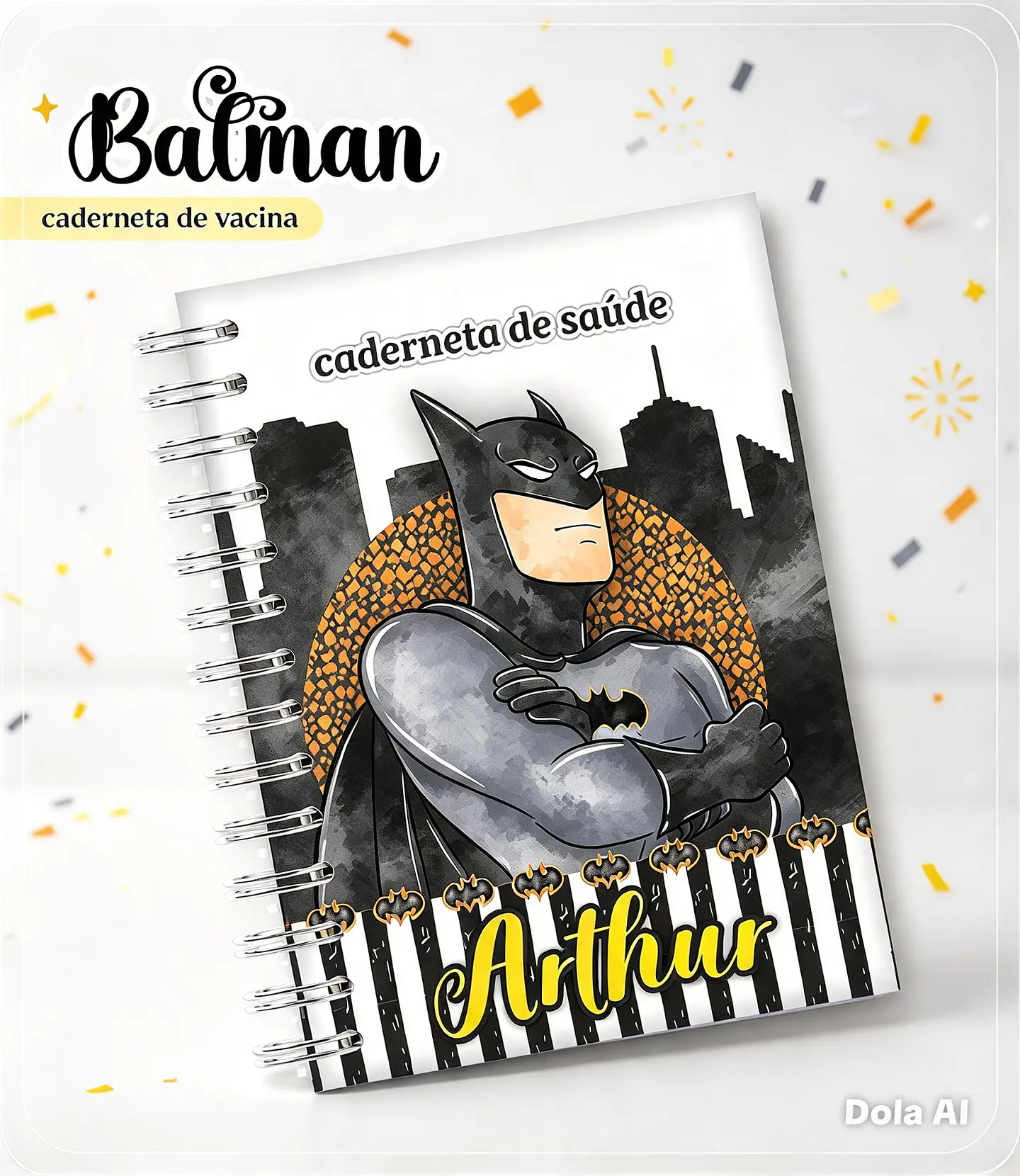 Encadernação - Caderneta Batman 1