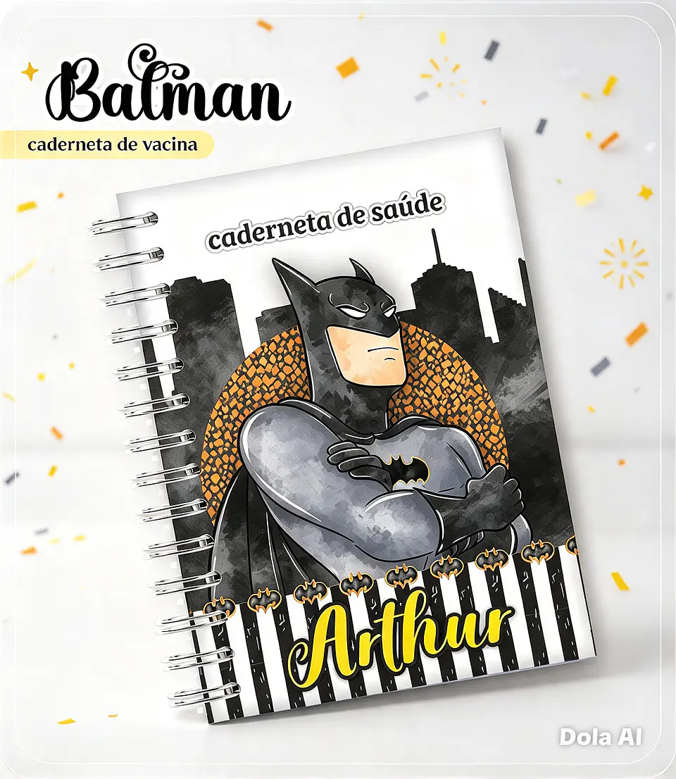 Encadernação - Caderneta Batman 1