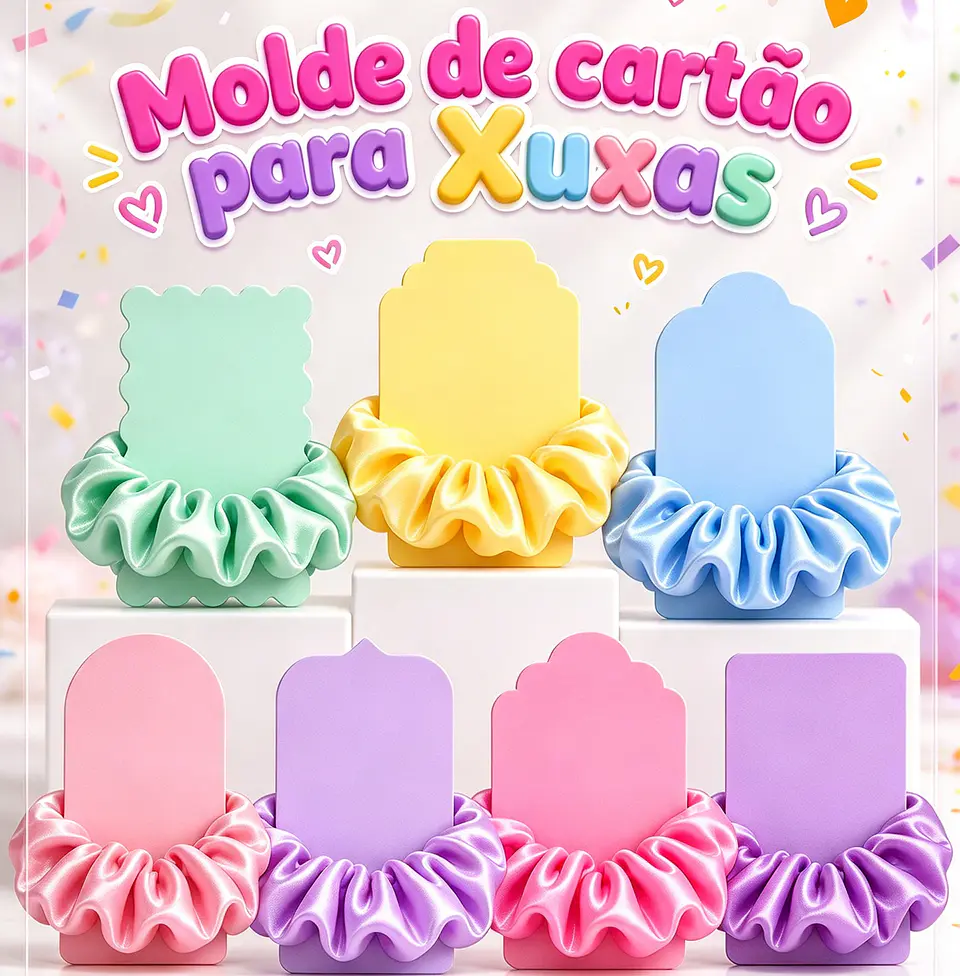 Arquivo de Corte Moldes Card Xuxinha 50 1