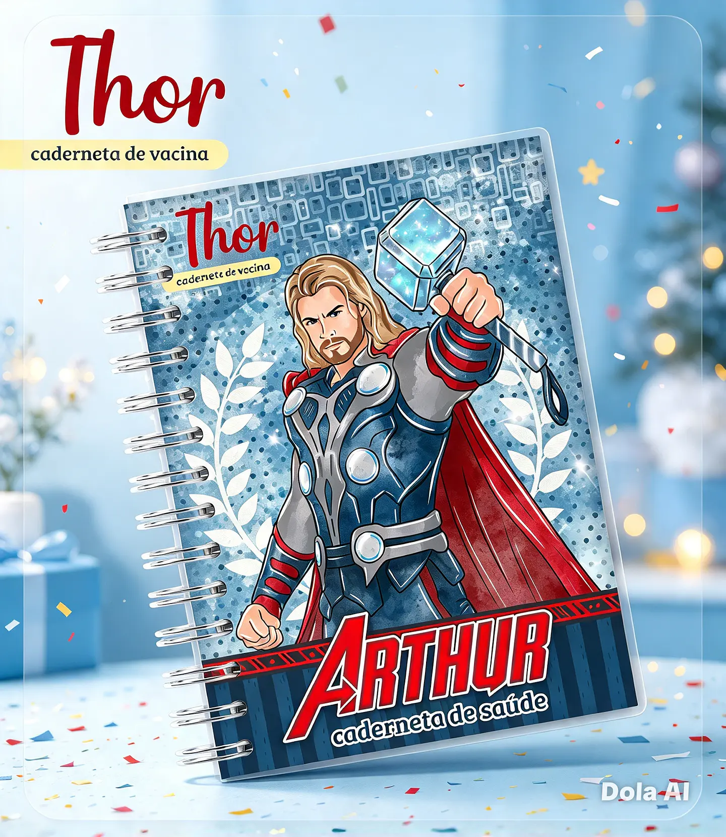 Encadernação - Caderneta Thor 1