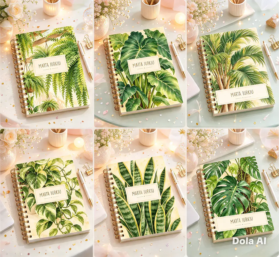 Encadernação - Capas Essencial Plantas do meu Jardim 1