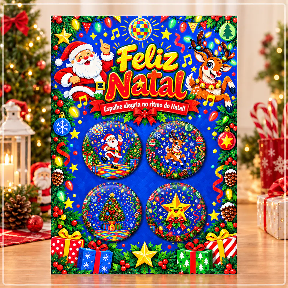 Arquivo de Corte Bottons Natal 25 1