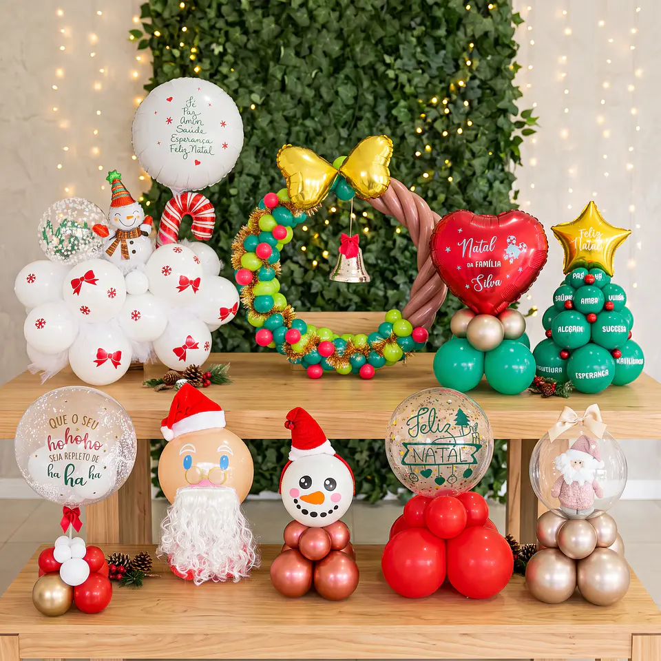 Arquivo de Corte Coletânea Balões Natal 1 1