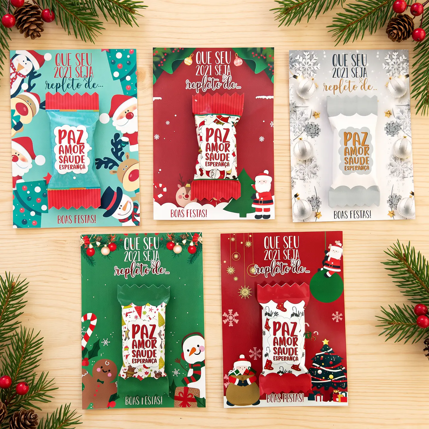 Arquivo de Corte Kit Balinhas Card Natal 59 1