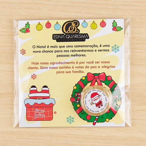 Arquivo de Corte Card Balinha Natal 1