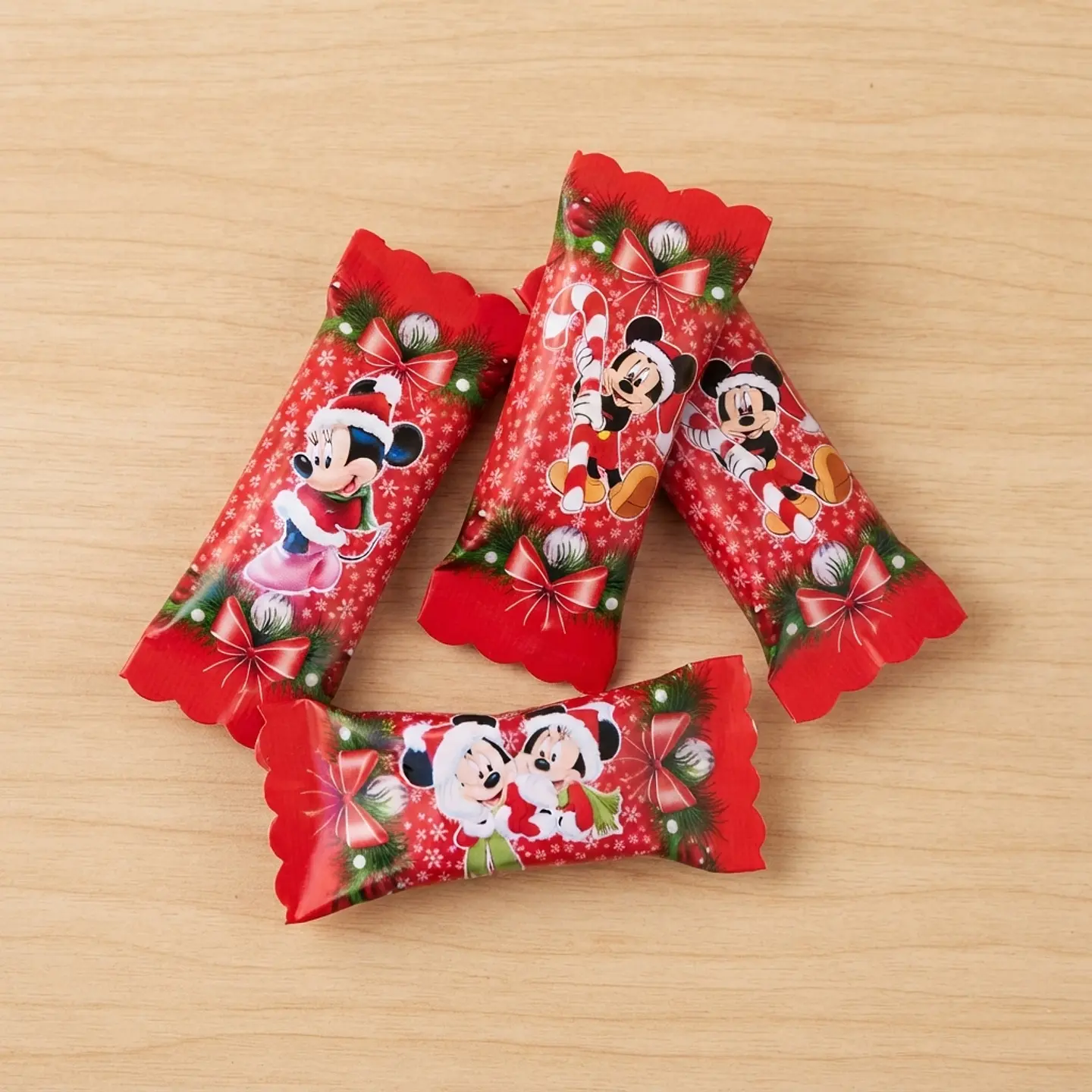 Arquivo de Corte Balinhas Mickey e Minnie Natal 3 1