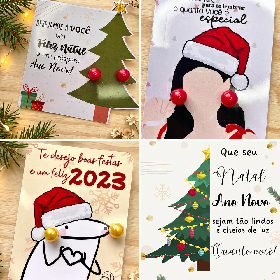 Arquivo de Corte Card Brinco 8X6 Natal 2 1