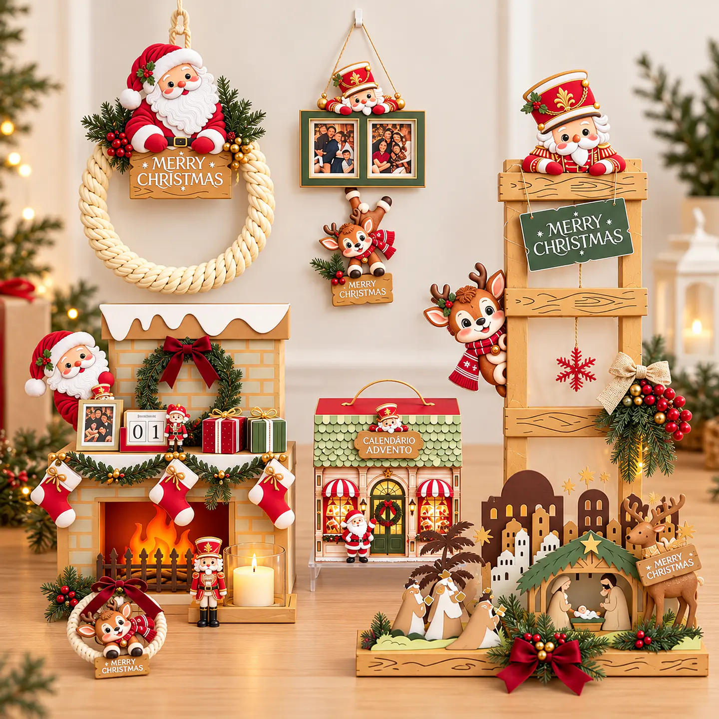 Arquivo de Corte Kit Mimos Natal 6 1