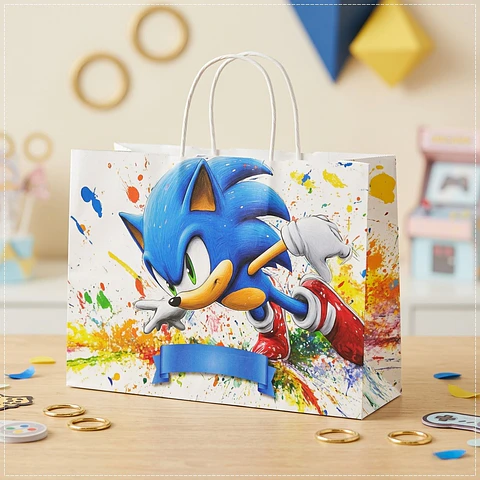 Arquivo de Corte Sacolinha Sonic 51