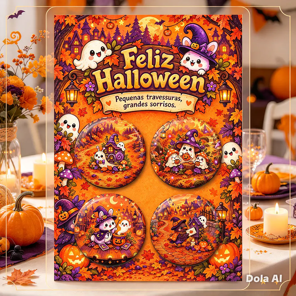 Arquivo de Corte Bottons Halloween 39 1