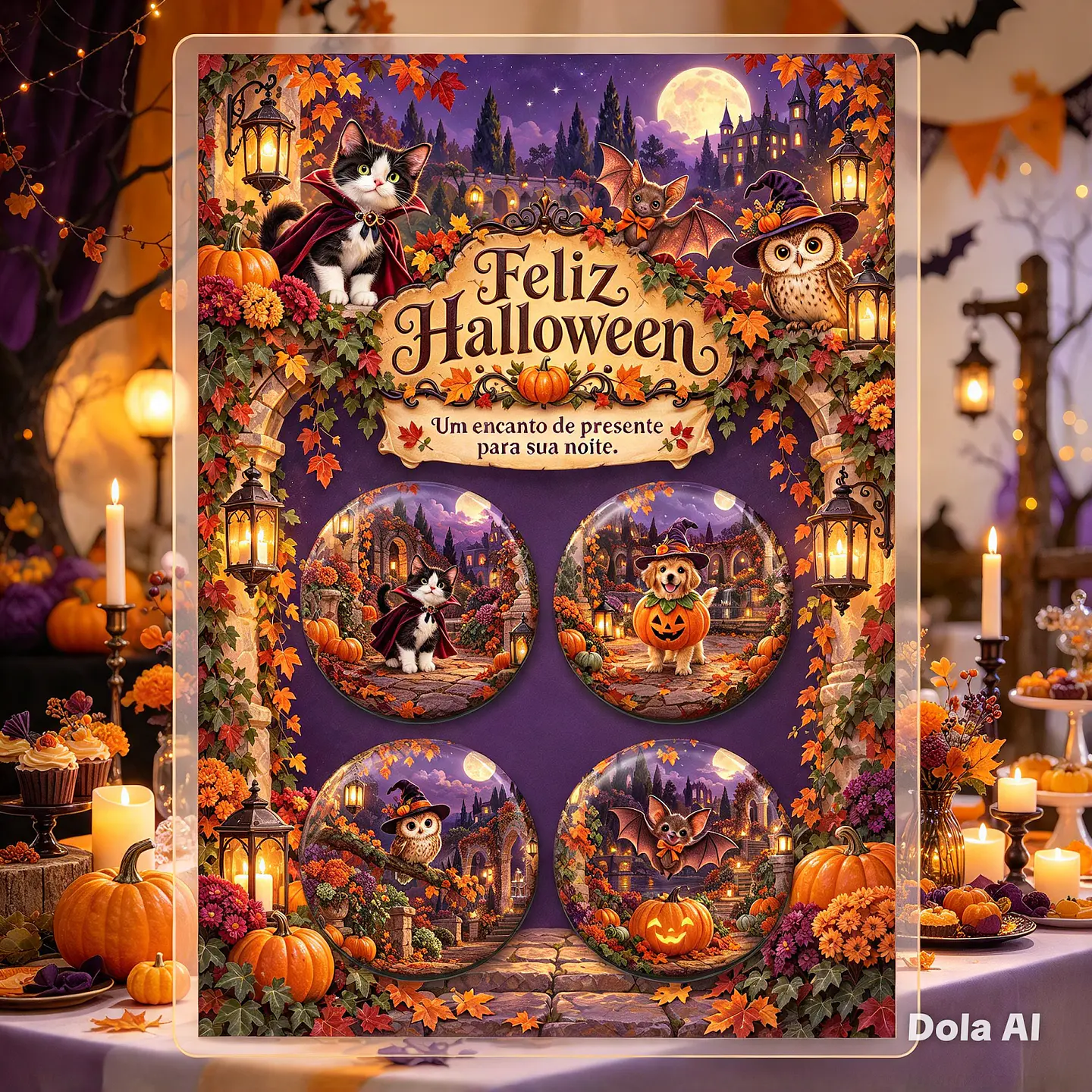Arquivo de Corte Bottons Halloween 36 1