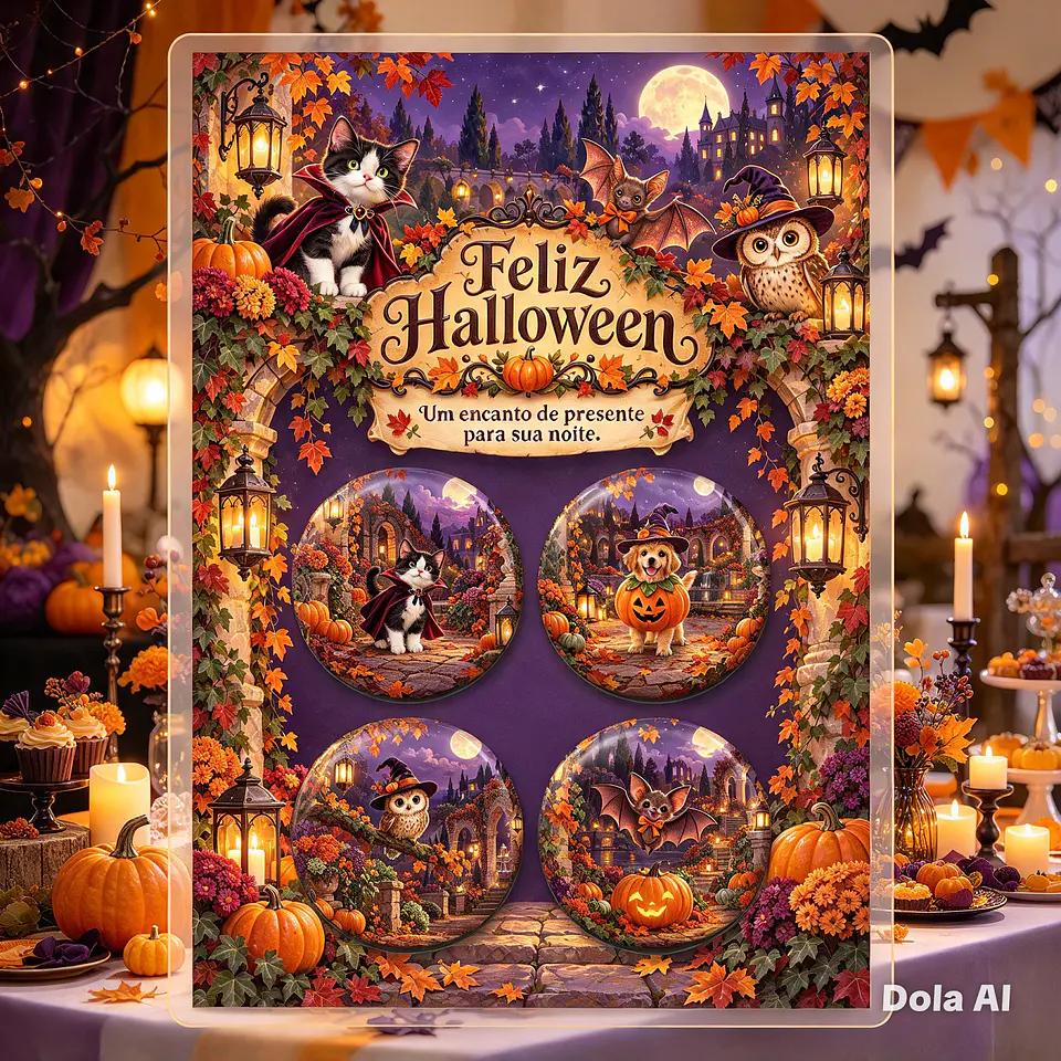 Arquivo de Corte Bottons Halloween 36 1