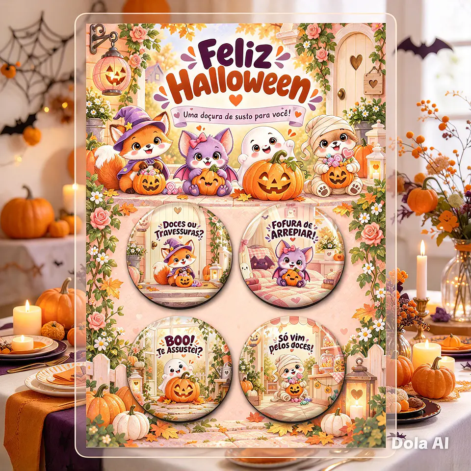 Arquivo de Corte Bottons Halloween 31 1