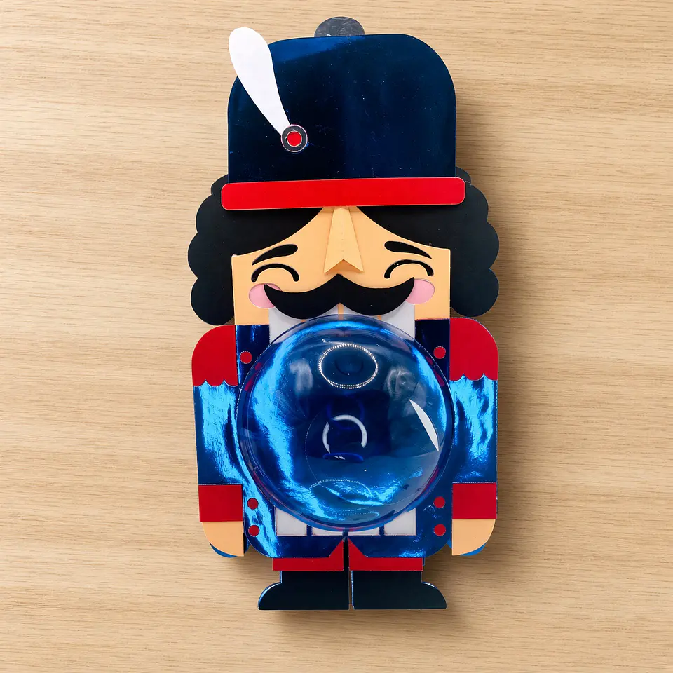 Arquivo de Corte Blister Nutcracker Natal 10 1