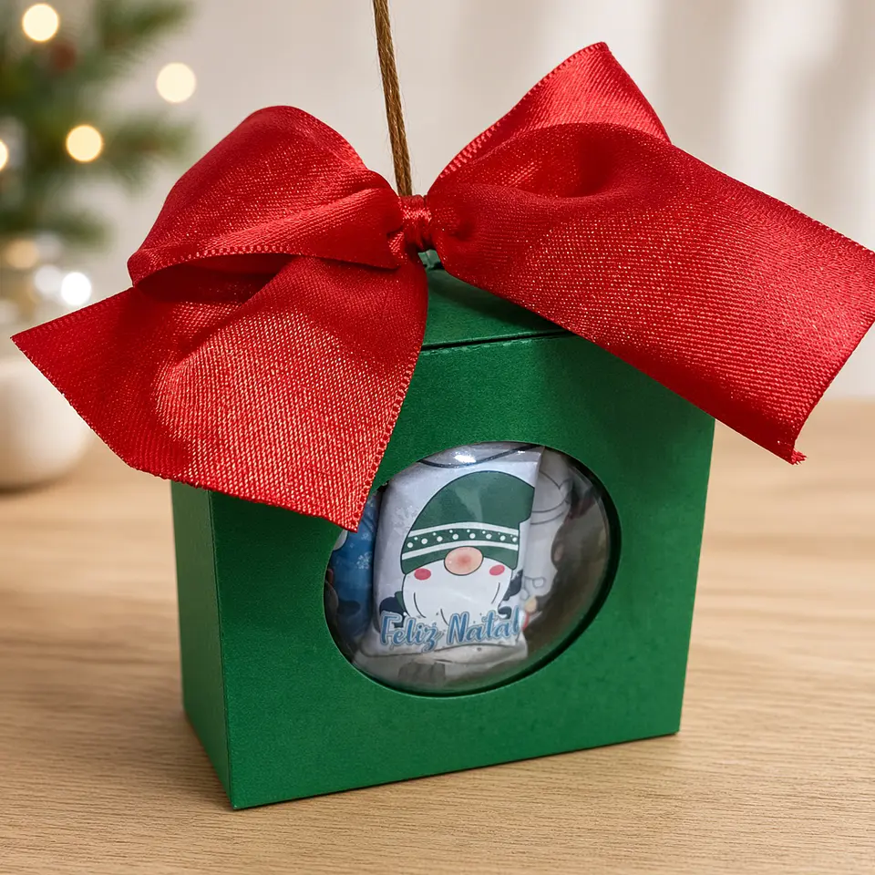 Arquivo de Corte Molde Caixa Bolinha Cubinho Natal 5 1