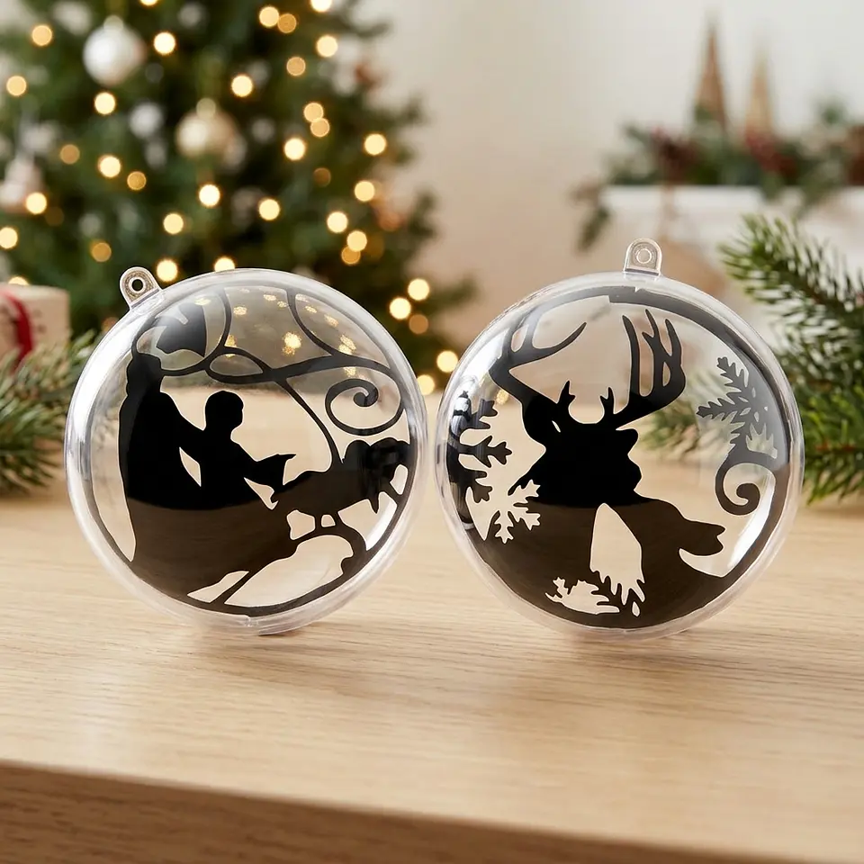 Arquivo de Corte Esferas Bolinhas Bolas Natal 70 1