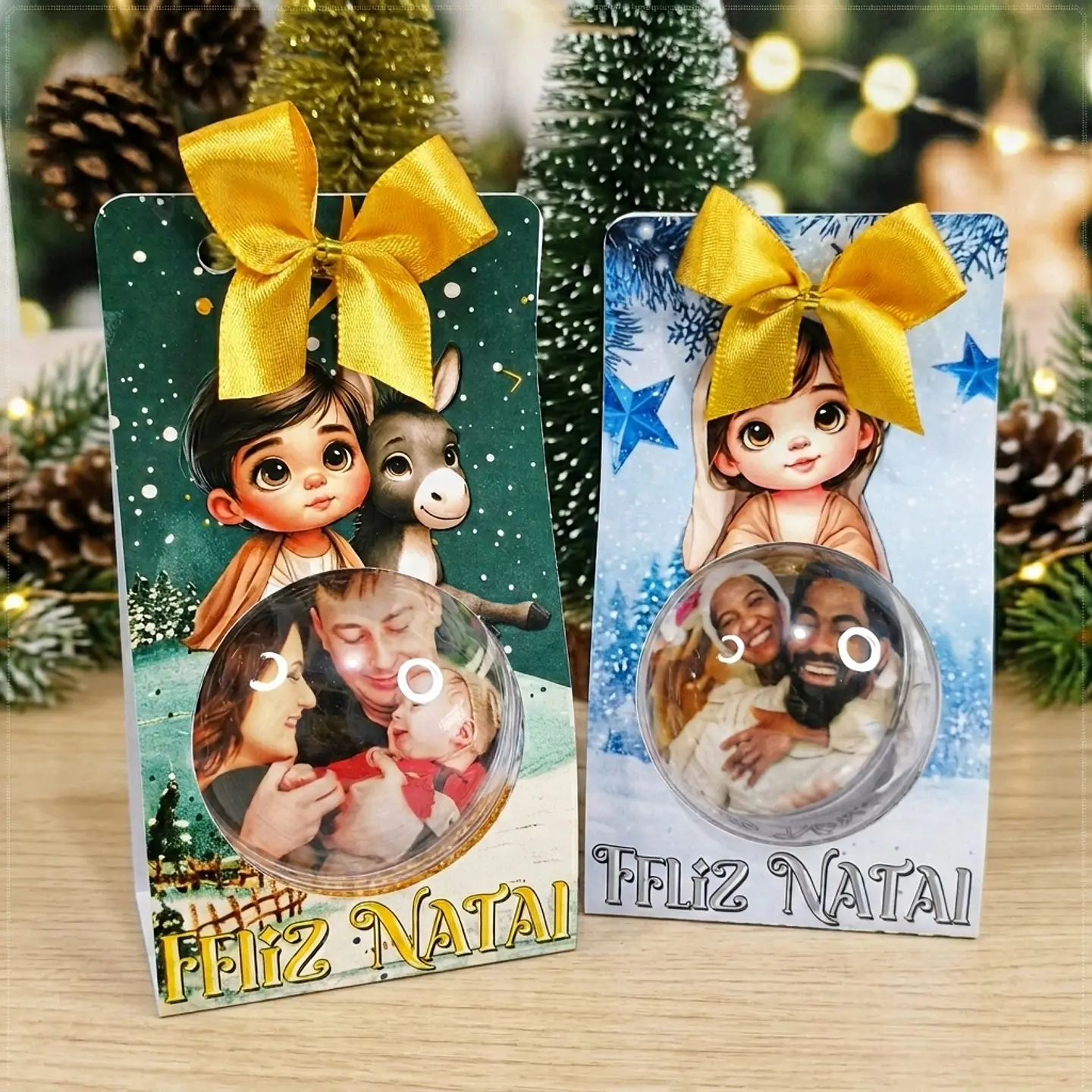 Arquivo de Corte Embalagem Esfera Natal 6 1
