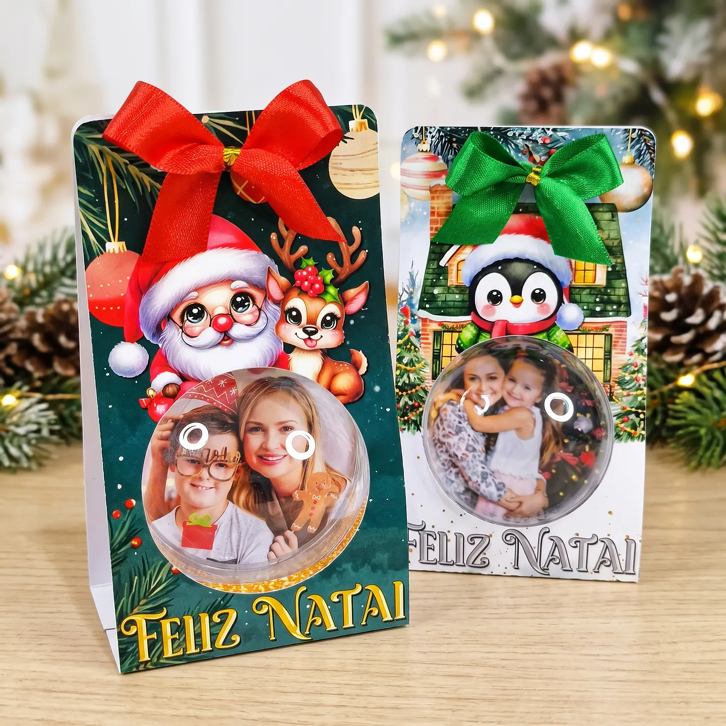 Arquivo de Corte Embalagem Esfera Natal 5 1