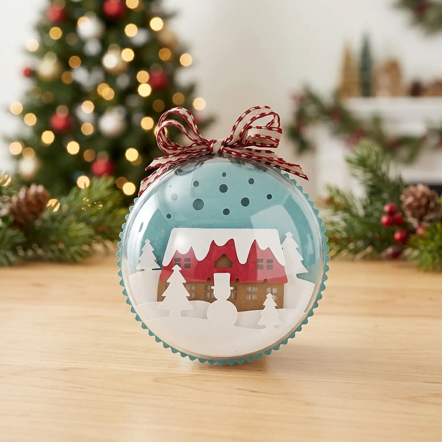 Arquivo de Corte Esferas Bolinhas Christmas House Ball Natal 71 1