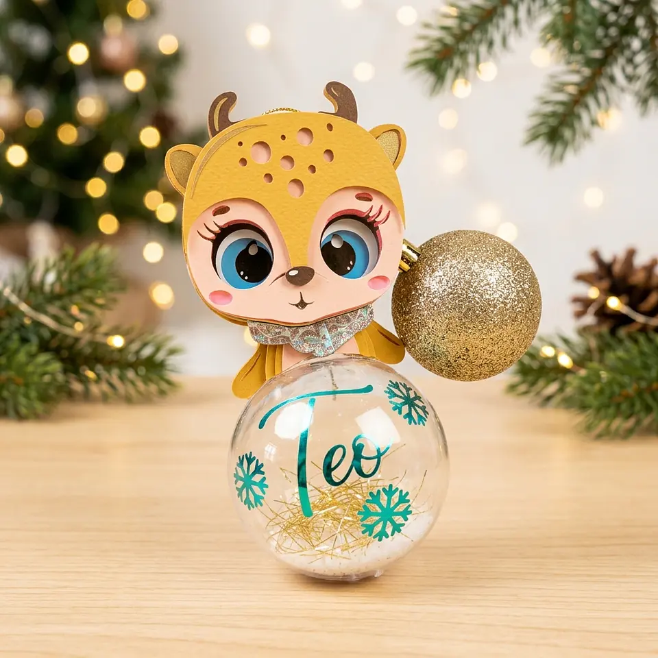 Arquivo de Corte Blister Esfera Rudolf Natal 1 1