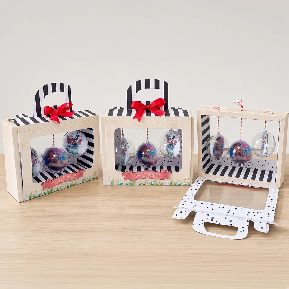 Arquivo de Corte Esferas Bolinhas Giftball Bolas Natal 9 1
