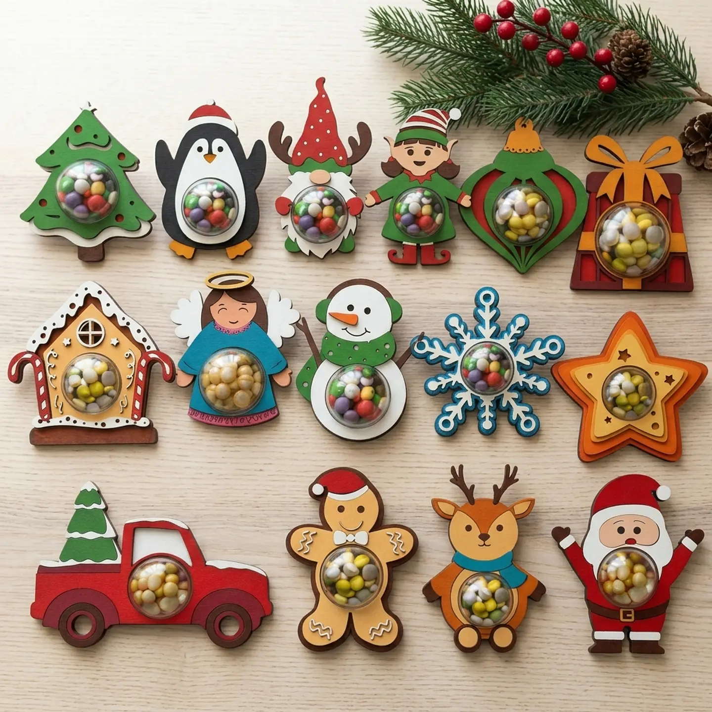 Arquivo de Corte Card Blister Natal 1 1