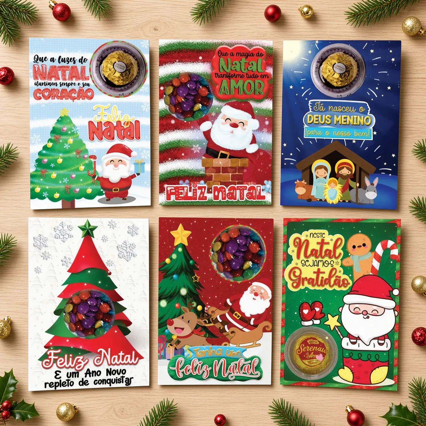 Arquivo de Corte Card Blister Natal 2 1