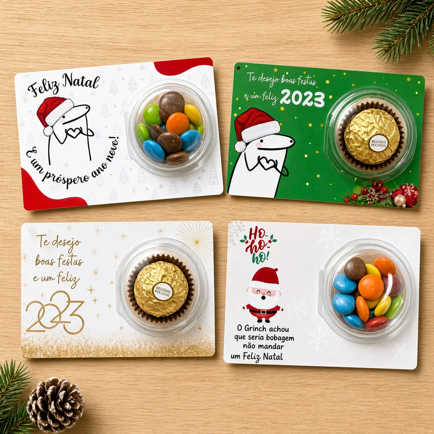 Arquivo de Corte Card Blister Natal 3 1