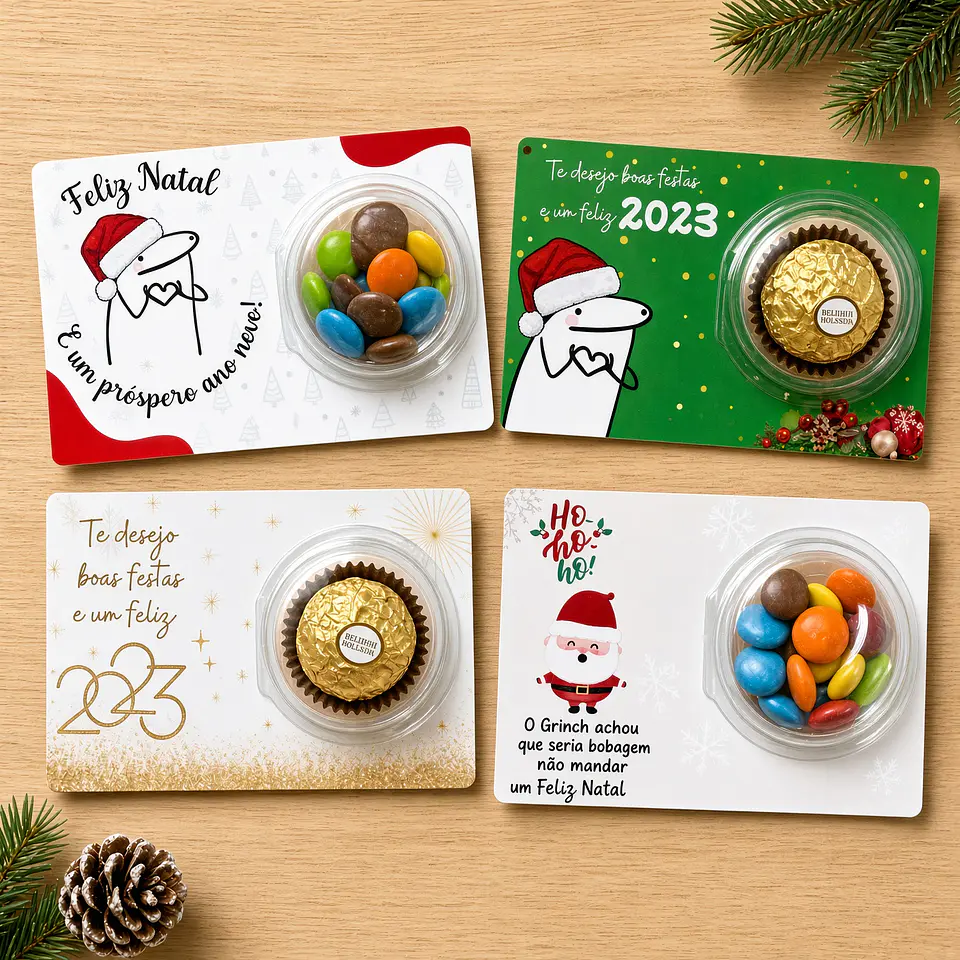 Arquivo de Corte Card Blister Natal 3 1