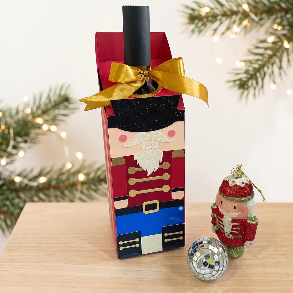 Arquivo de Corte Bebidas Porta Garrafa Soldadinho Natal 3 1
