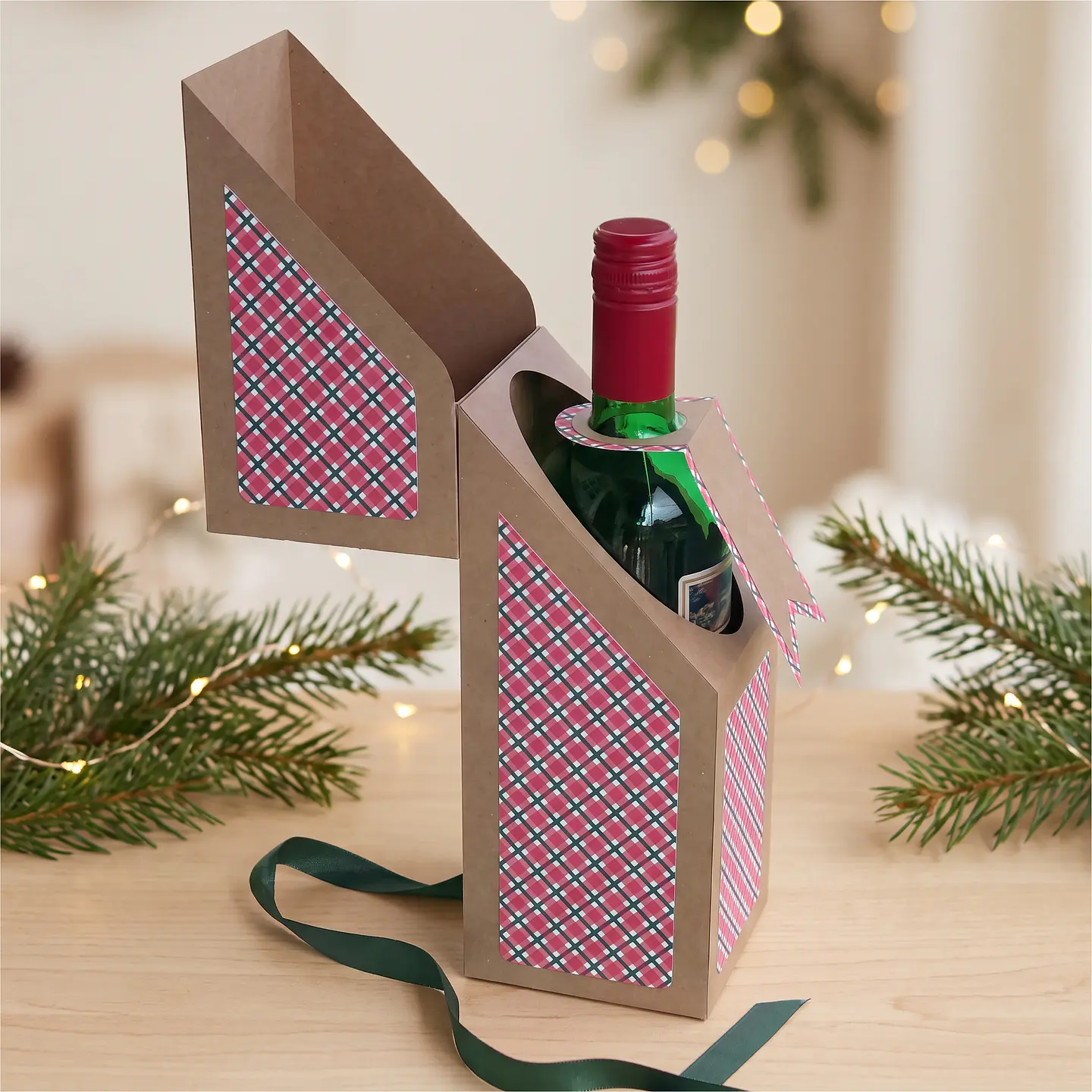 Arquivo de Corte Cx para Vinho Natal 7 1