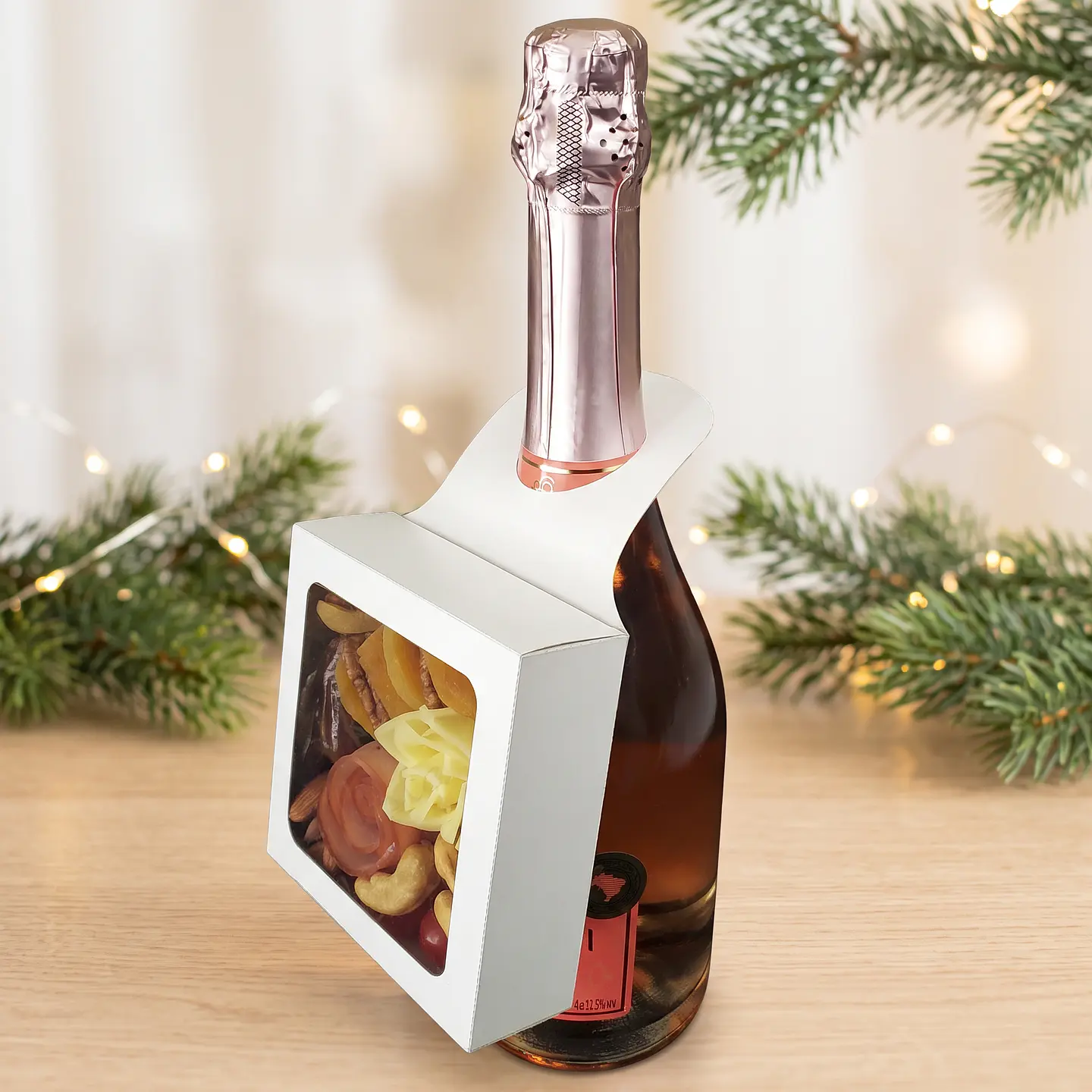 Arquivo de Corte Bebida Box Caixa Chandon Com Alça Natal 2 1