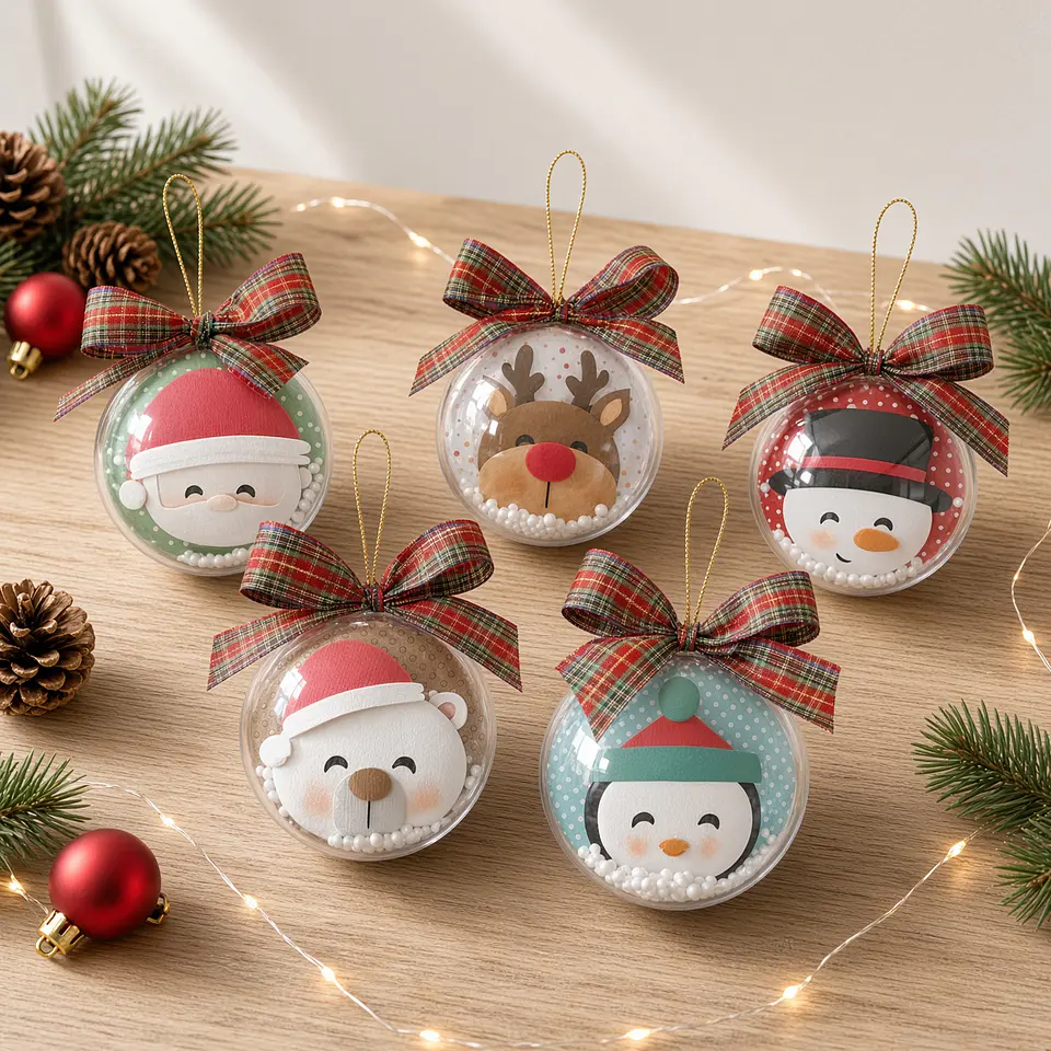 Arquivo de Corte Bolinhas Natalinas Natal 2 1