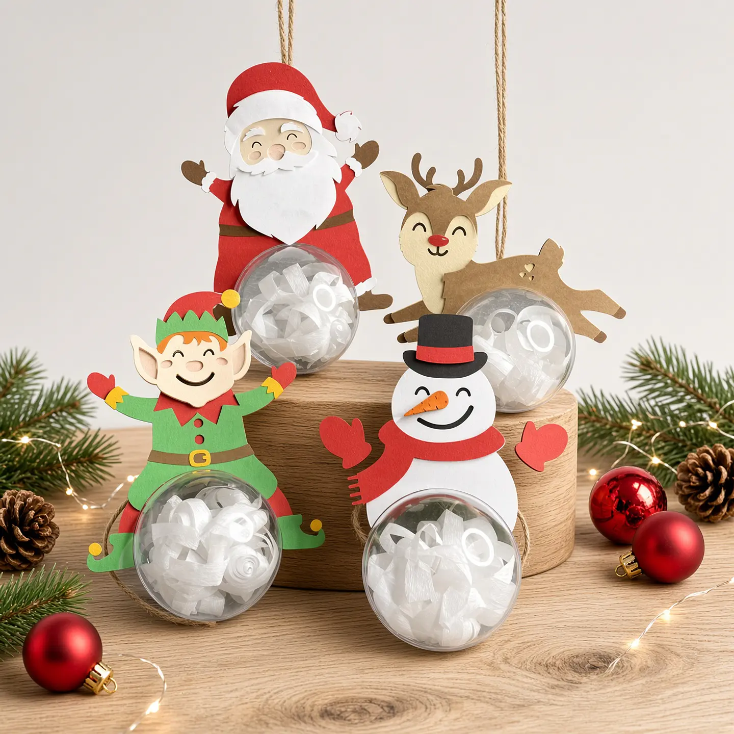 Arquivo de Corte Esfera Bolinha Pacote Natalino Pacote de Enfeites Natal 5 1