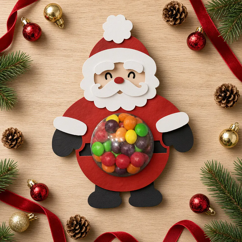Arquivo de Corte Blister Noel Com Esfera Doce Natal 3 1
