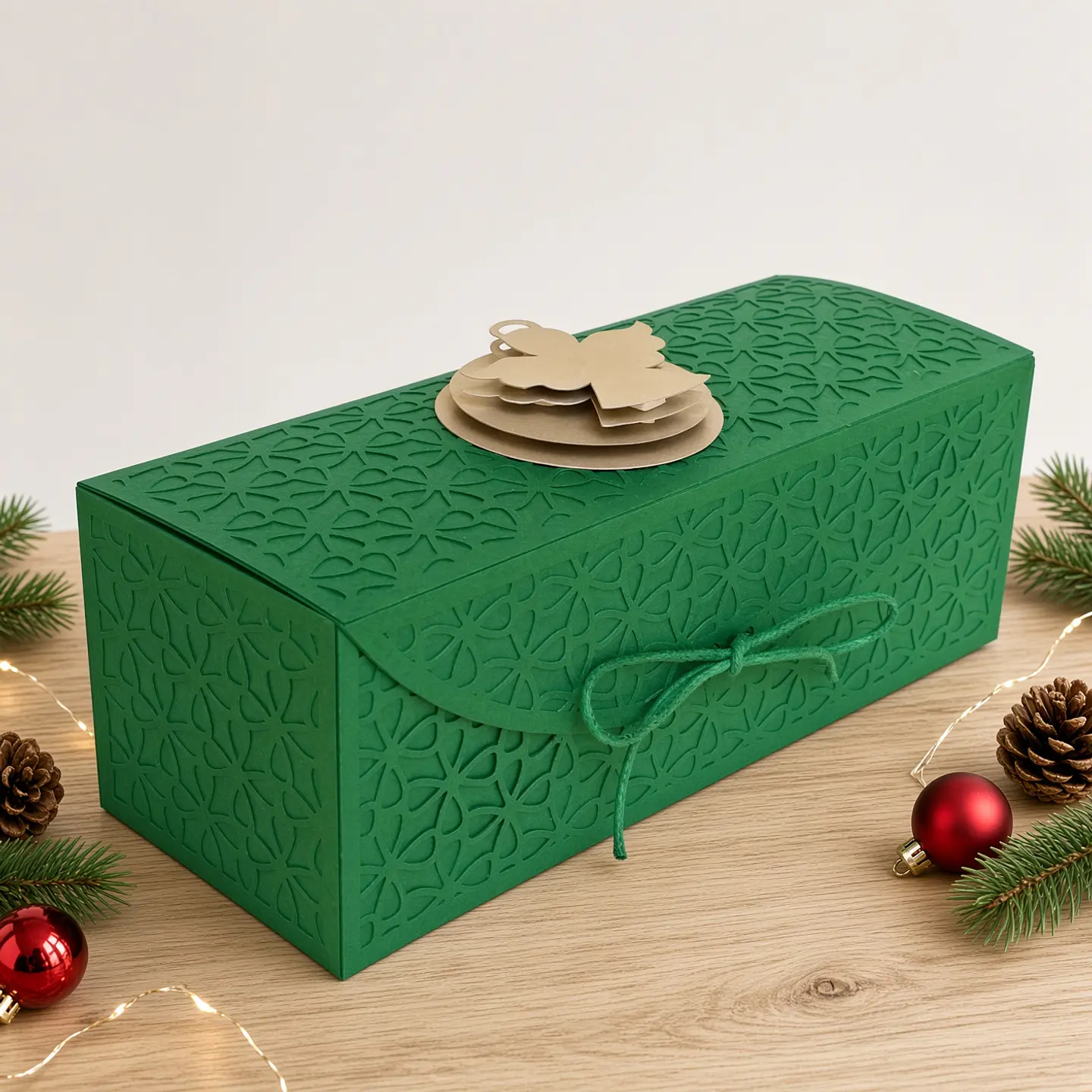 Arquivo de Corte Cx Trio de Bolinhas Natal 7 1