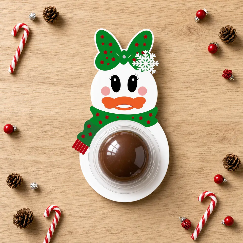 Arquivo de Corte Blister Daisy Neve Natal 19 1