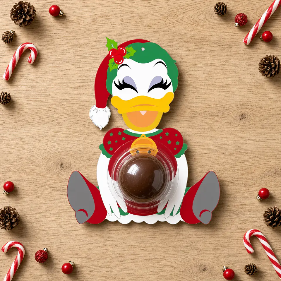 Arquivo de Corte Blister Bllister Daisy Natal 18 1