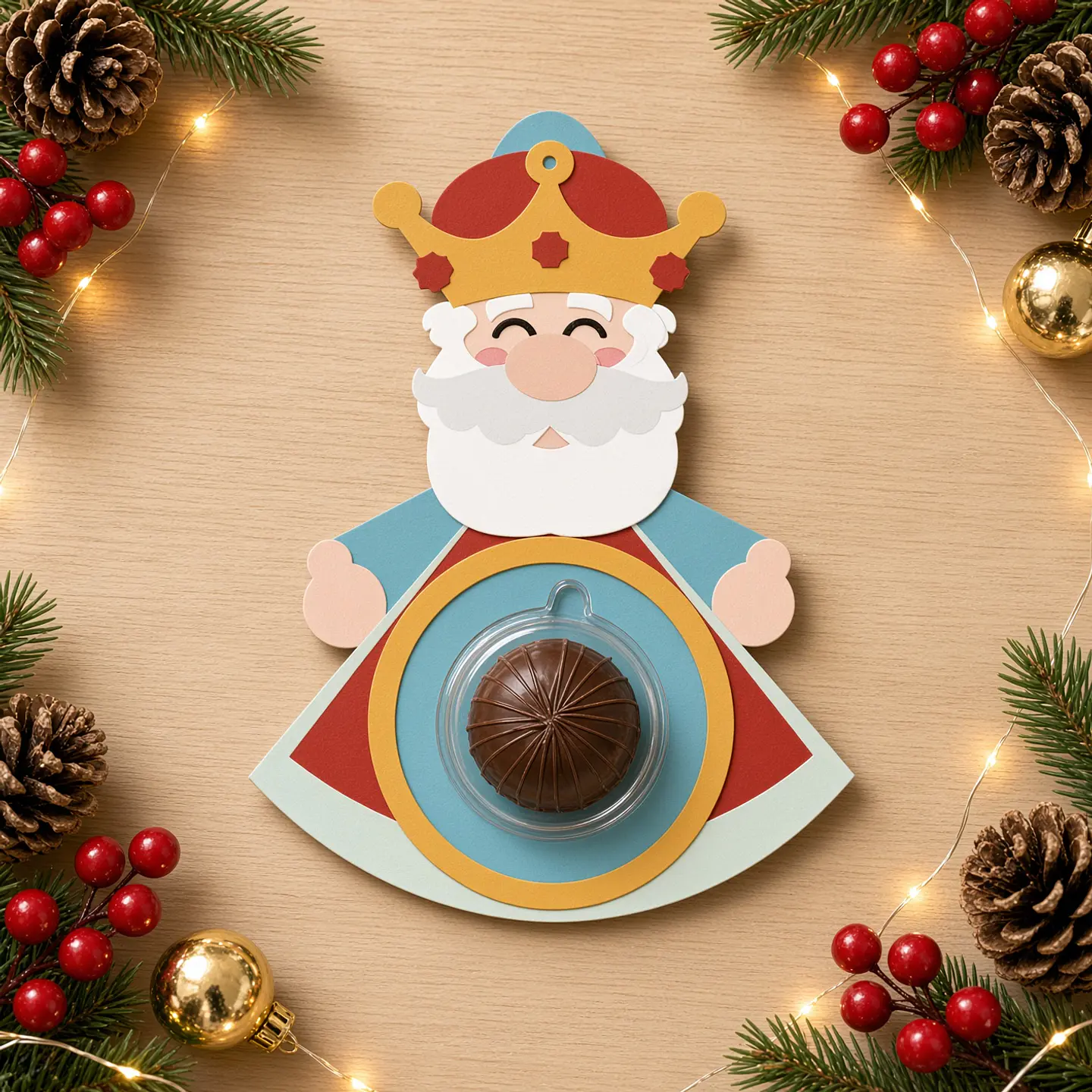 Arquivo de Corte Blister Reis Magos Melchor Natal 3 1