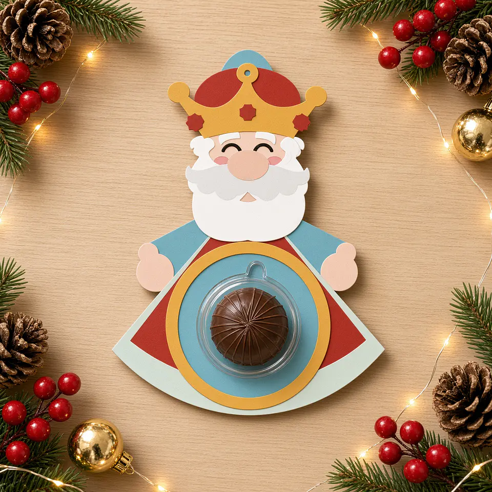 Arquivo de Corte Blister Reis Magos Melchor Natal 3 1