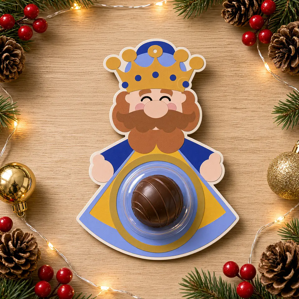 Arquivo de Corte Blister Reis Magos Gaspar Natal 2 1