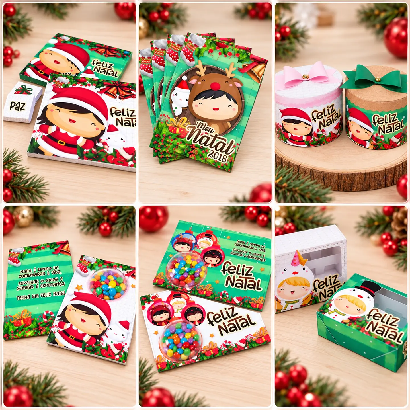 Arquivo de Corte Combo Kids Natal 2 1