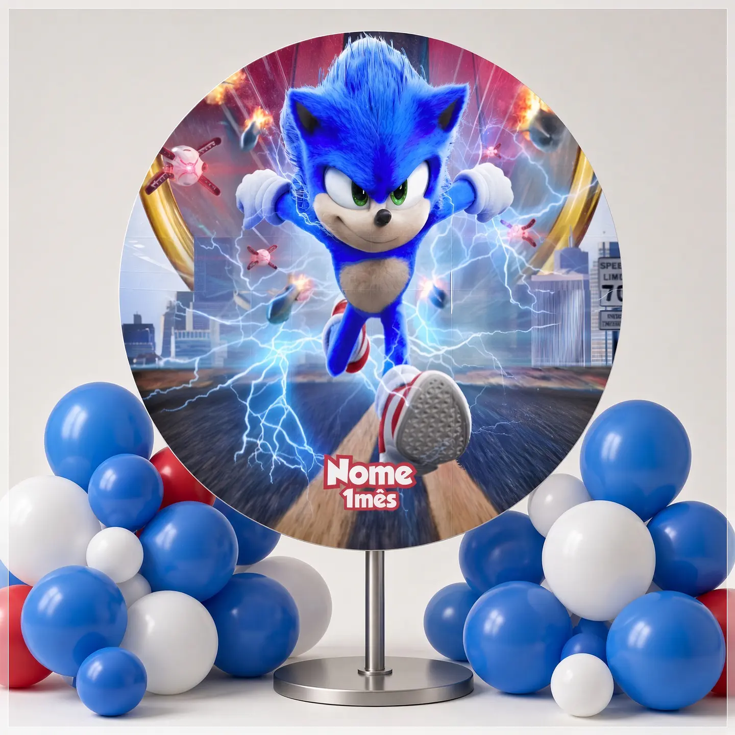 Arquivo de Corte - Painel Sonic 1