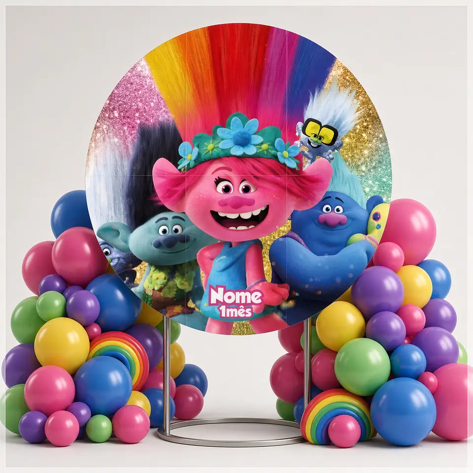 Arquivo de Corte - Painel Trolls 1