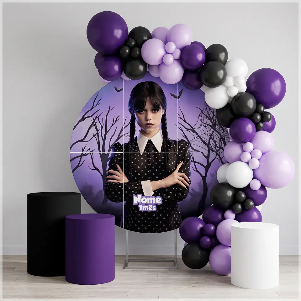 Arquivo de Corte - Painel Wandinha 1