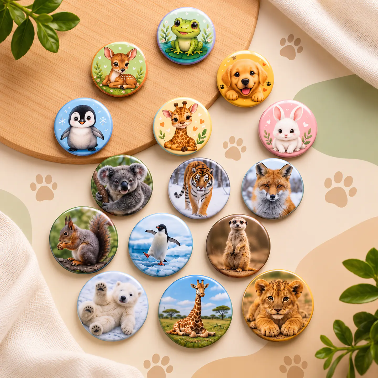 Arquivo de Corte Bottons Animais 2 1